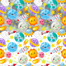 Load image into Gallery viewer, Space seamless pattern