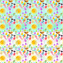 Load image into Gallery viewer, Fun in the sun seamless pattern