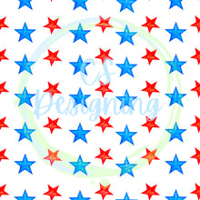 Load image into Gallery viewer, Stars seamless pattern
