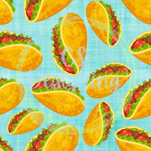 Load image into Gallery viewer, Tacos seamless pattern
