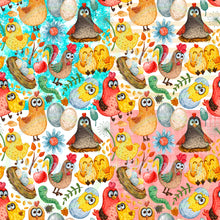 Load image into Gallery viewer, Chicken seamless pattern