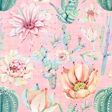 Load image into Gallery viewer, Succulent seamless pattern
