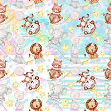 Load image into Gallery viewer, Circus animals pattern