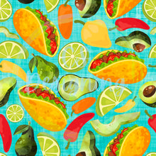 Load image into Gallery viewer, Tacos seamless pattern