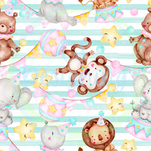 Load image into Gallery viewer, Circus animals pattern