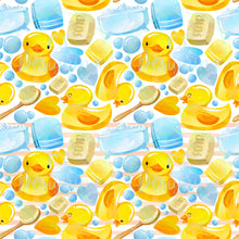 Load image into Gallery viewer, Bath time seamless pattern
