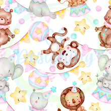 Load image into Gallery viewer, Circus animals pattern