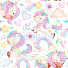 Load image into Gallery viewer, Unicorn seamless pattern