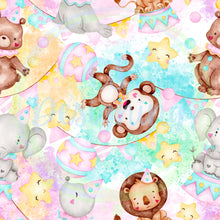 Load image into Gallery viewer, Circus animals pattern