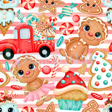 Load image into Gallery viewer, Christmas sweets seamless pattern