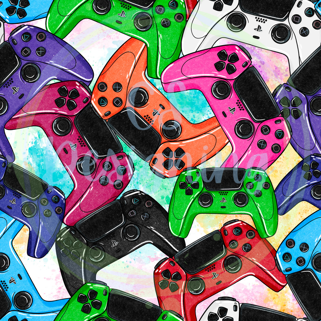 Gaming seamless pattern
