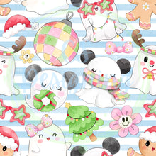 Load image into Gallery viewer, Mouse Christmas seamless pattern
