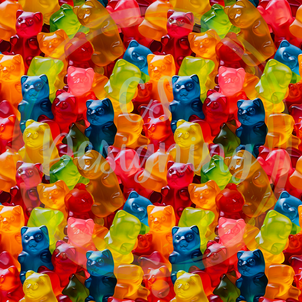 Candy seamless pattern