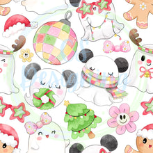 Load image into Gallery viewer, Mouse Christmas seamless pattern
