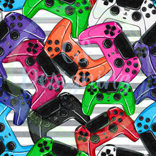 Load image into Gallery viewer, Gaming seamless pattern
