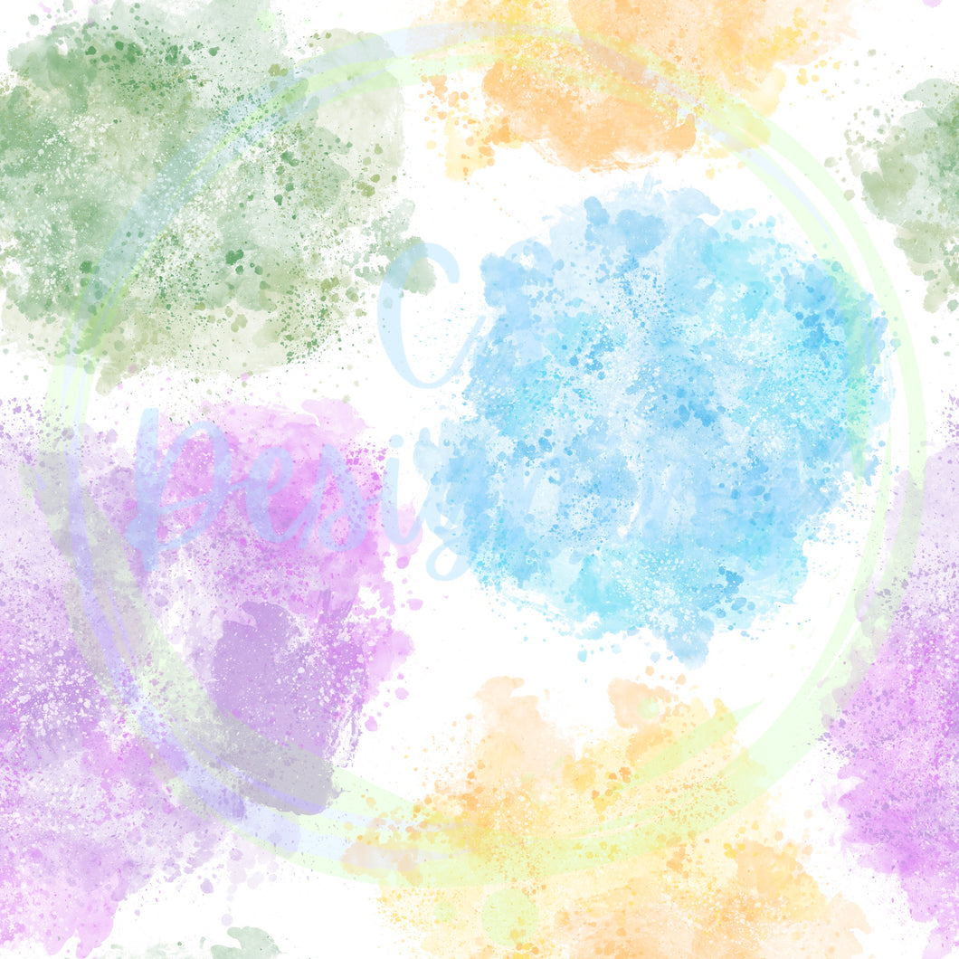 Feelings splatter coord seamless pattern