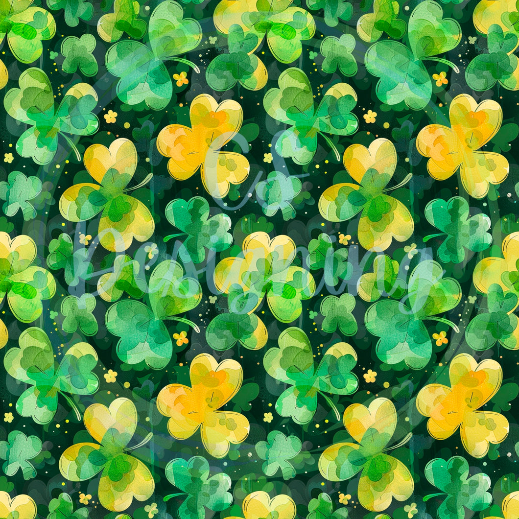 St patricks day seamless pattern