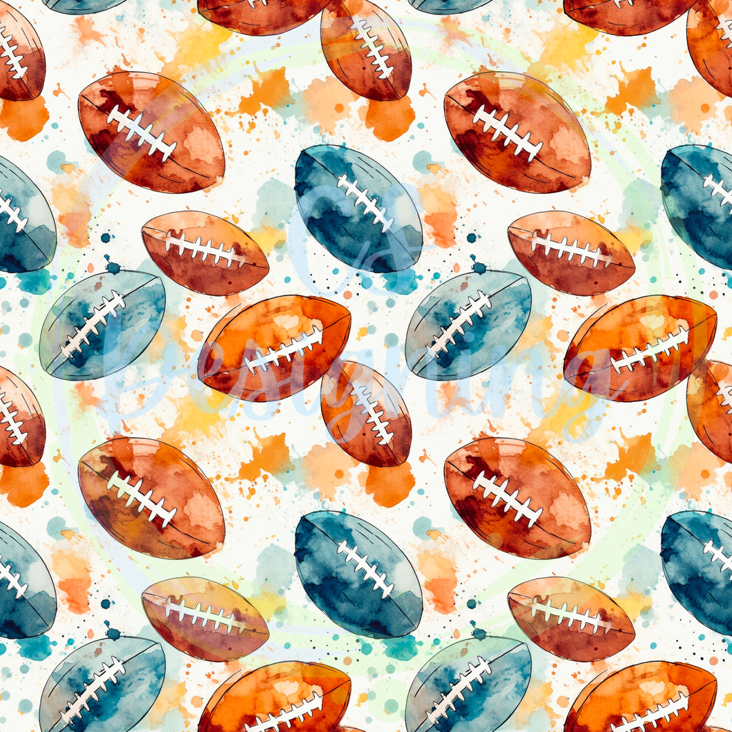 Football seamless pattern