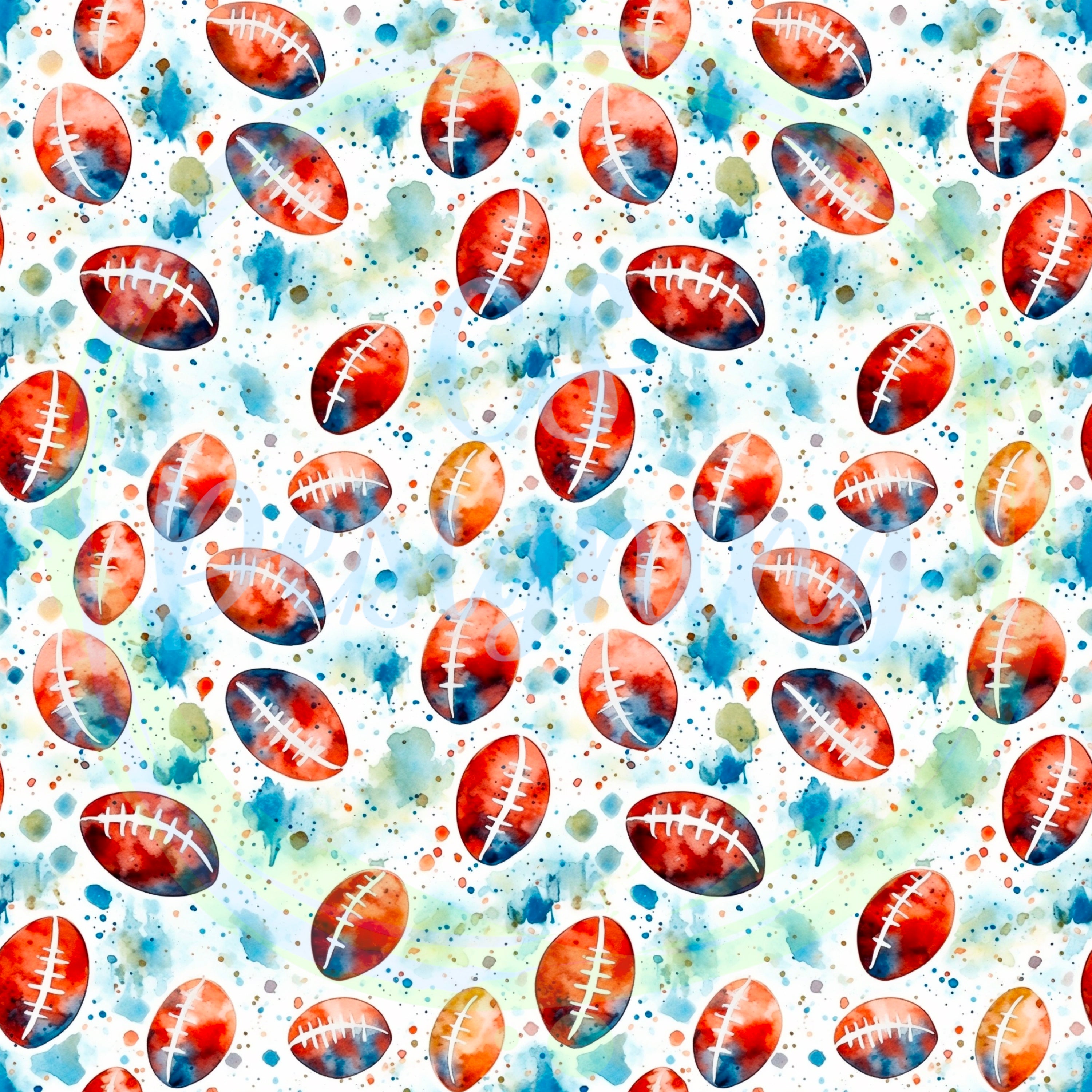 Football seamless pattern – Csdesigning18