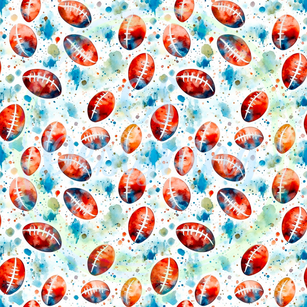 Football seamless pattern