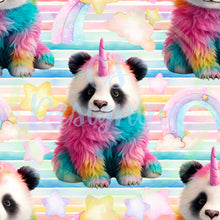 Load image into Gallery viewer, Pandicorn seamless pattern
