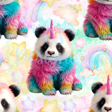 Load image into Gallery viewer, Pandicorn seamless pattern
