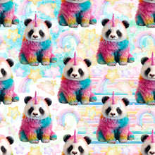 Load image into Gallery viewer, Pandicorn seamless pattern
