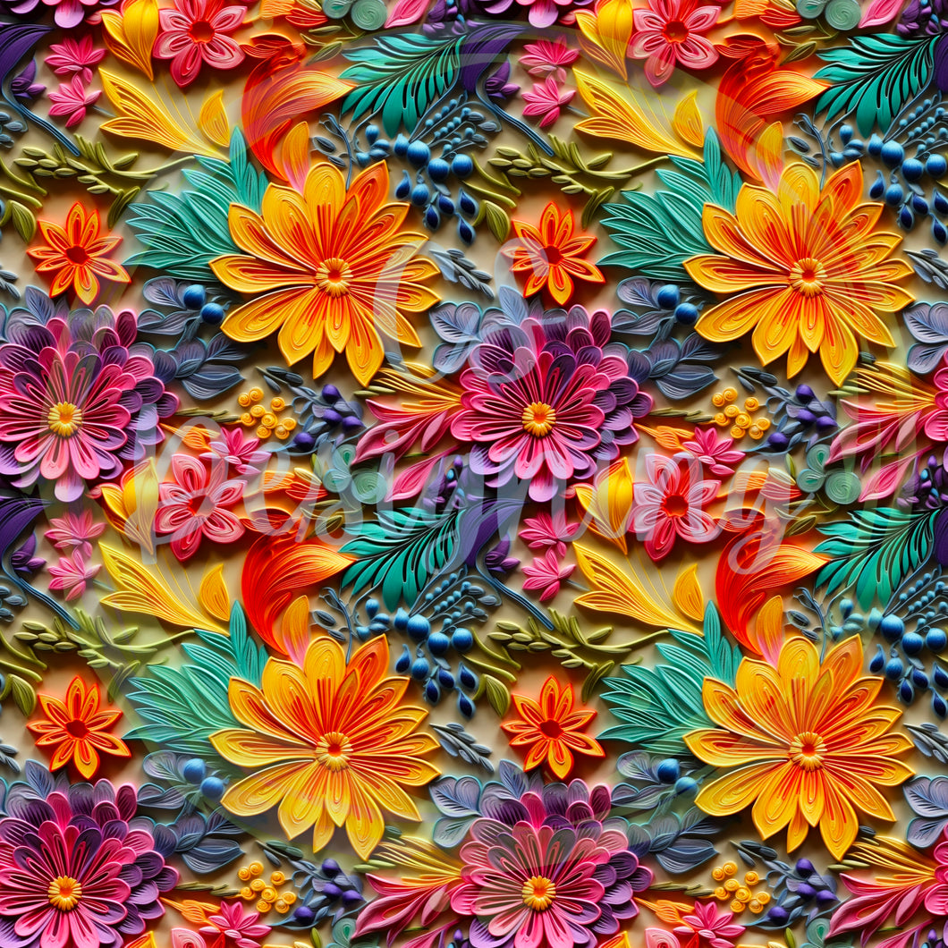 Floral seamless pattern