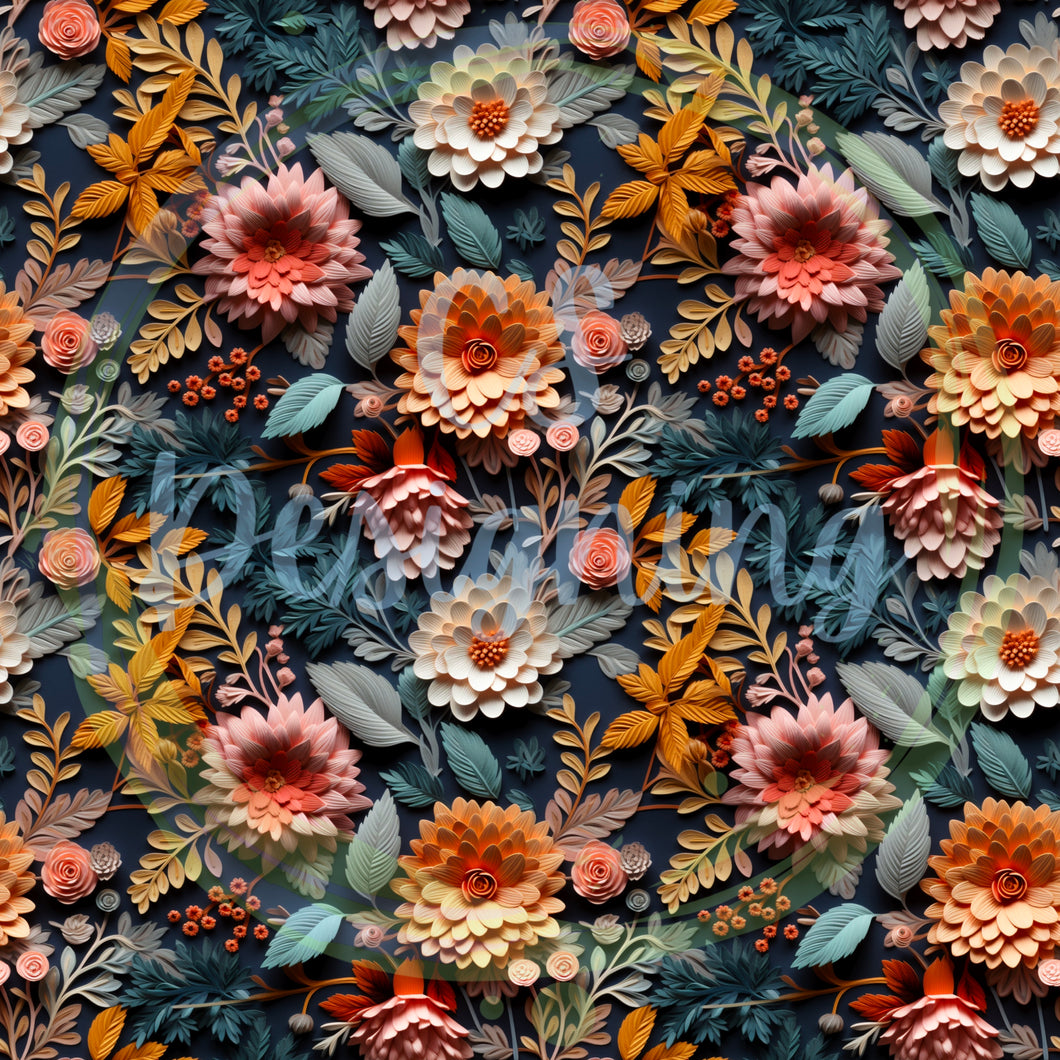 Floral seamless pattern