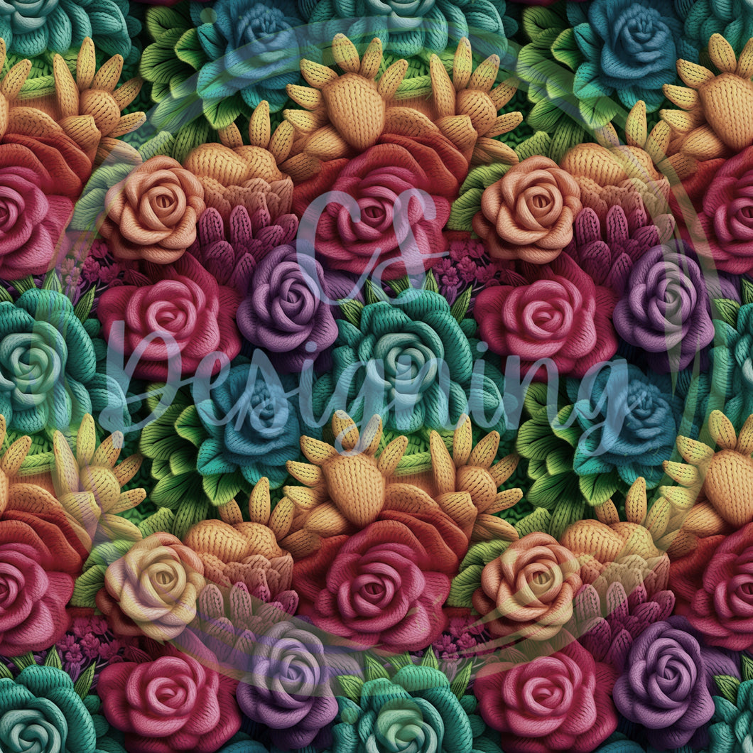 Floral seamless pattern