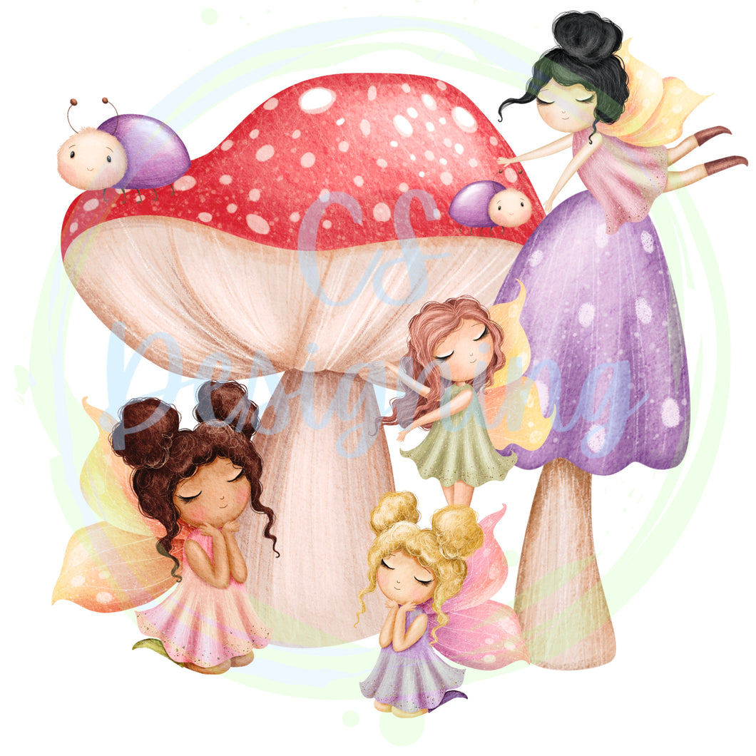 Fall fairies PNG