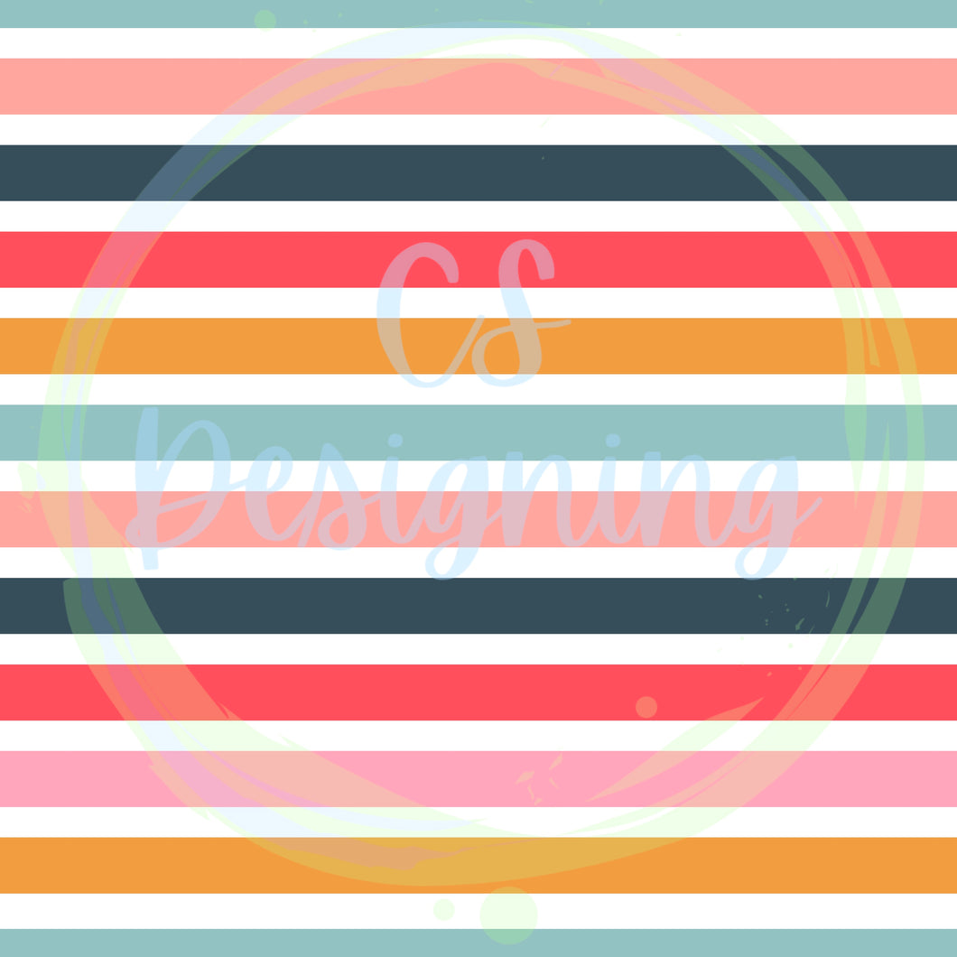 Multicolor stripes seamless pattern