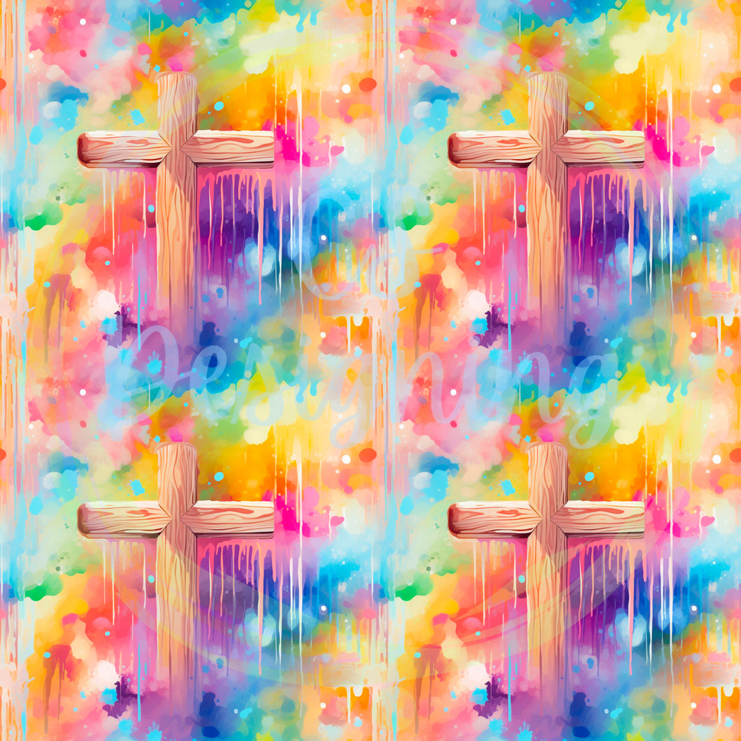 Cross seamless pattern