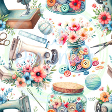 Load image into Gallery viewer, Sewing essentials seamless pattern
