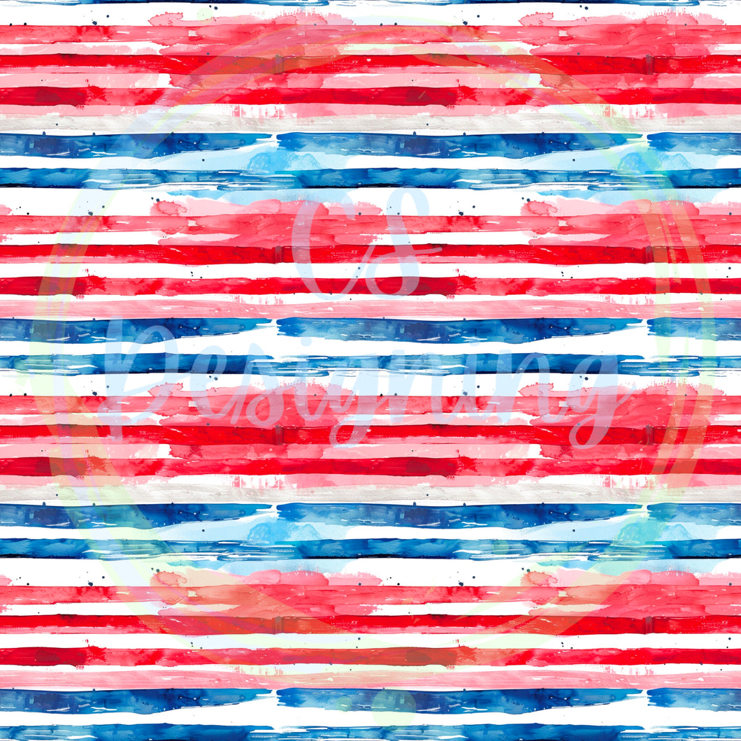 Red white and blue stripes seamless pattern