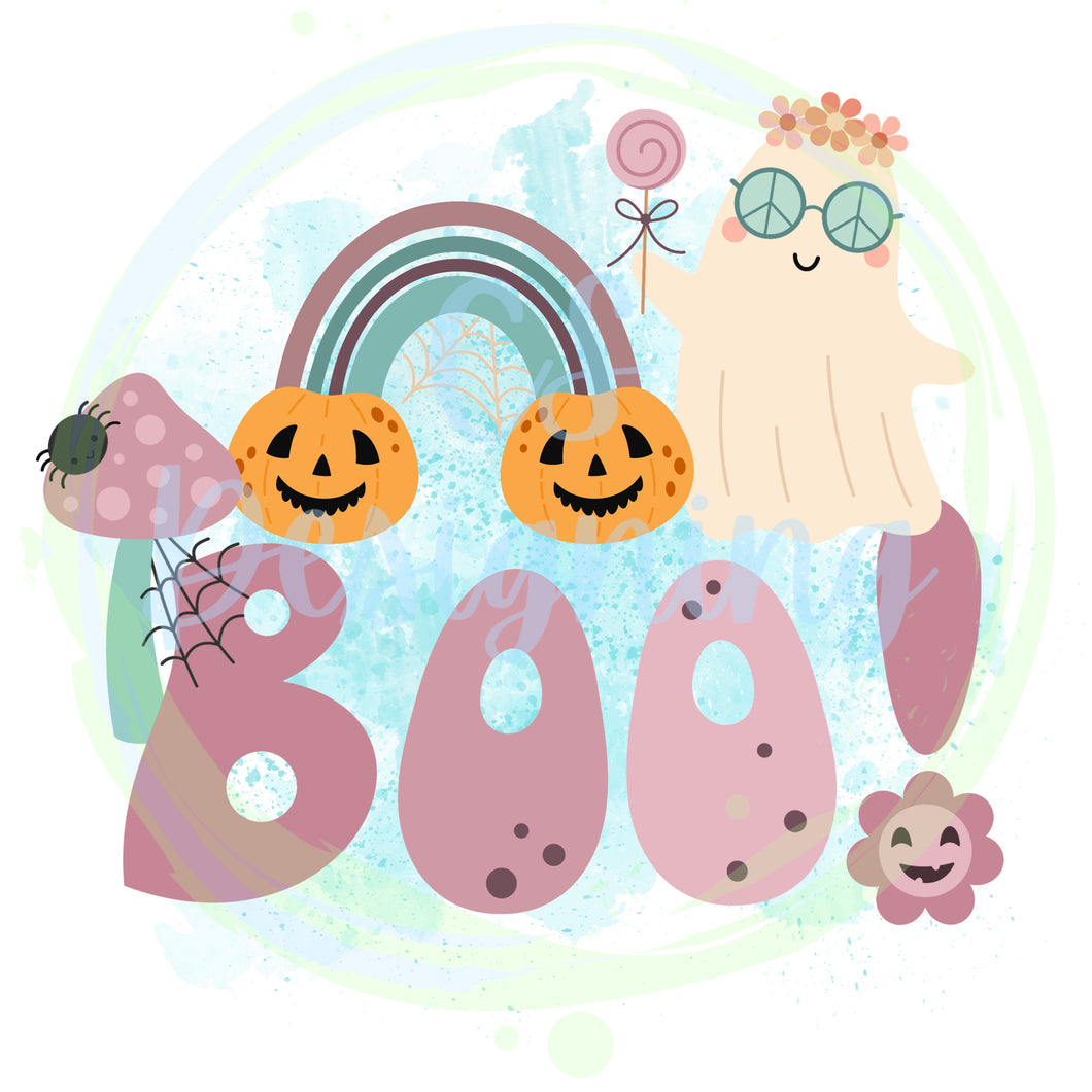Retro halloween PNG