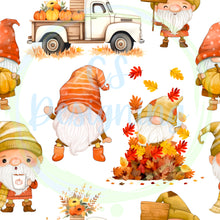 Load image into Gallery viewer, Fall gnomes seamless pattern
