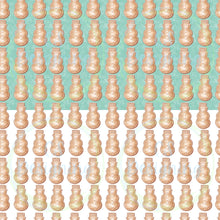 Load image into Gallery viewer, Gingerbread snowmen seamless pattern
