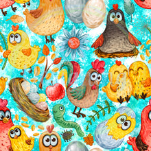 Load image into Gallery viewer, Chicken seamless pattern
