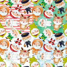 Load image into Gallery viewer, Santa seamless pattern
