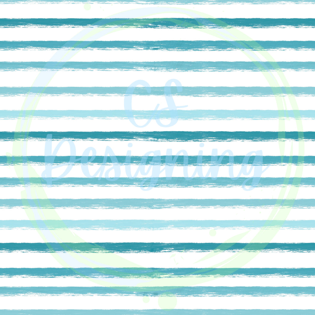 Blue ombré stripes seamless pattern