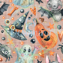 Load image into Gallery viewer, Halloween fun seamless pattern
