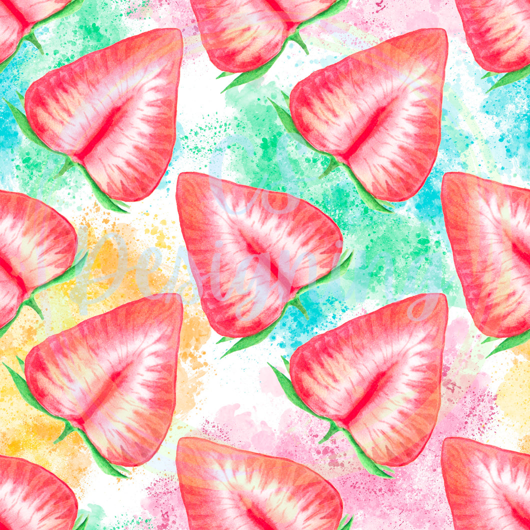 Strawberry seamless pattern