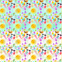 Load image into Gallery viewer, Fun in the sun seamless pattern
