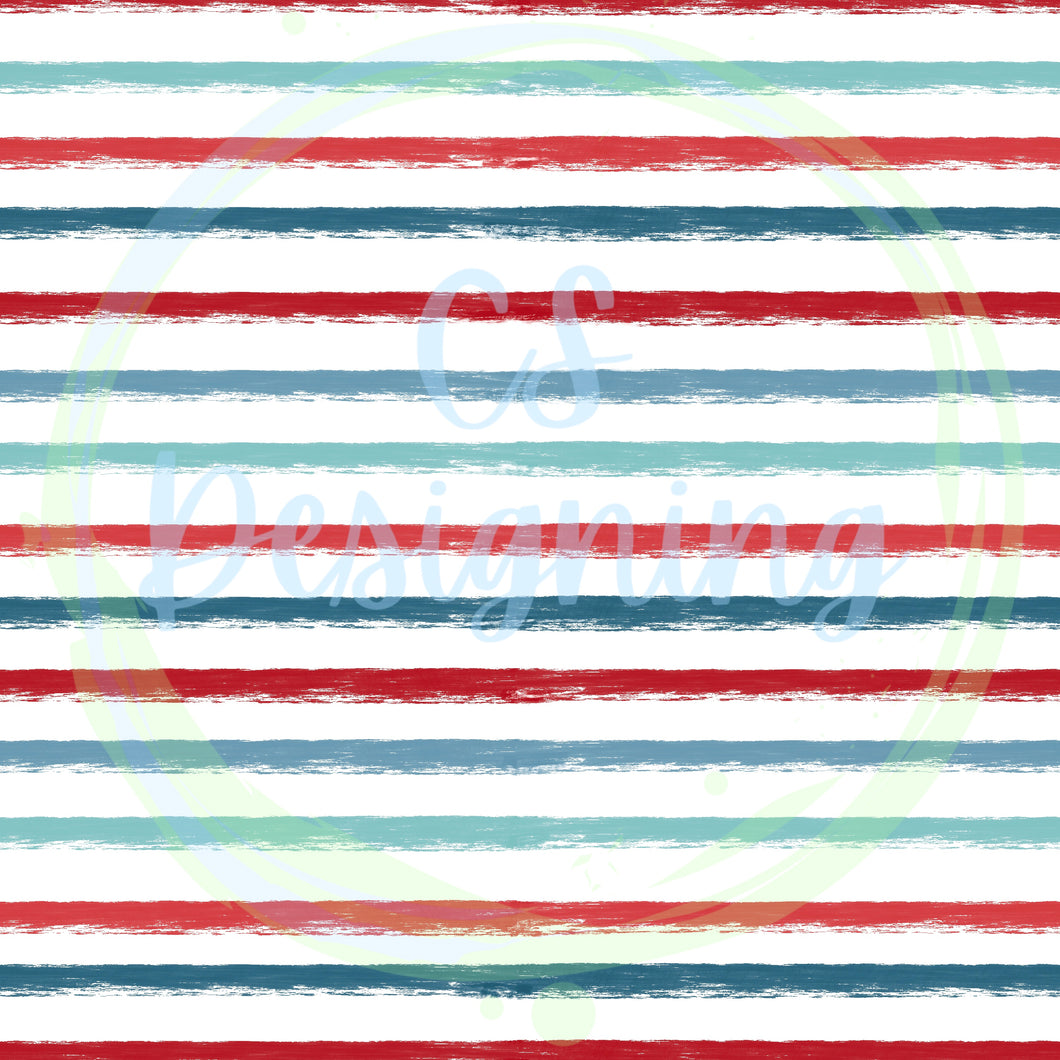 Patriotic stripes seamless pattern