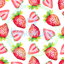 Load image into Gallery viewer, Strawberry seamless pattern
