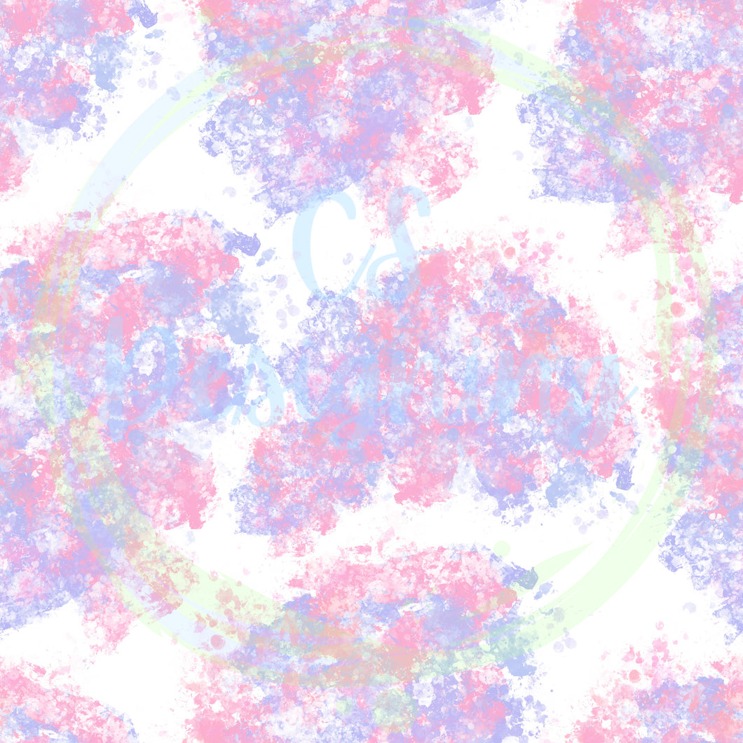 Pink purple splatter seamless pattern
