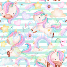 Load image into Gallery viewer, Unicorn seamless pattern
