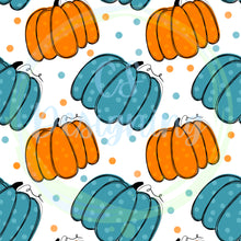 Load image into Gallery viewer, Pumpkin seamless pattern
