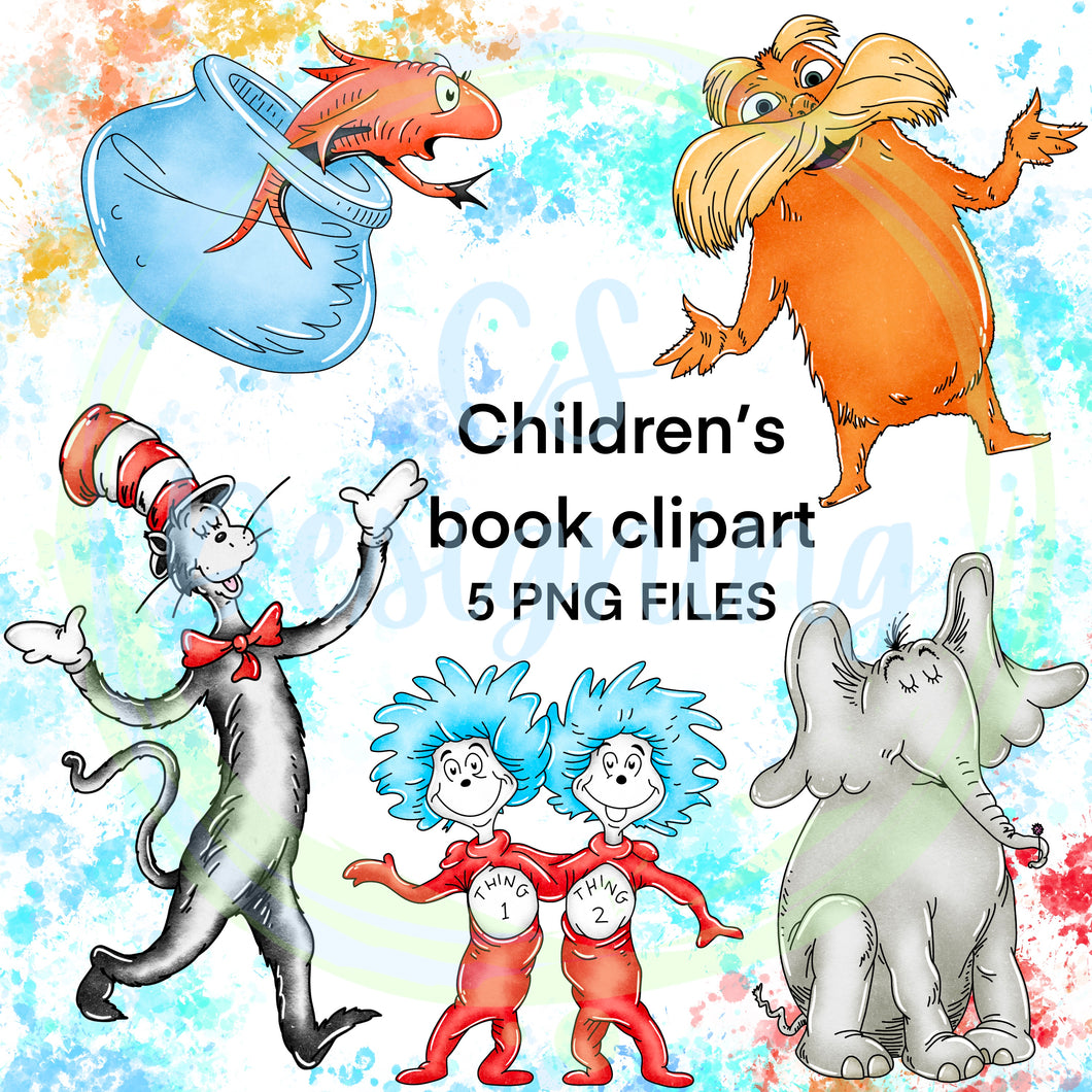 Children’s book clipart